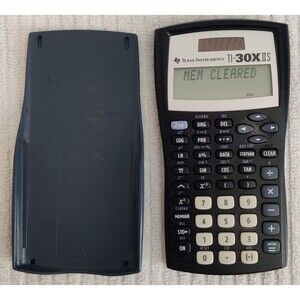 Texas Instruments Calculator TI-30X iis Scientific Mathematics Pre-owned
